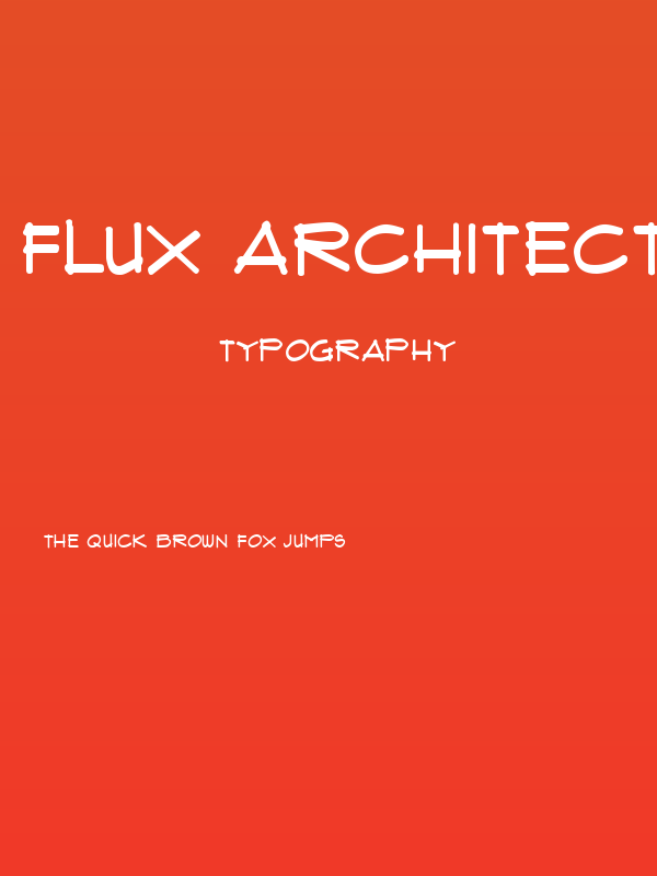 Flux Architect Poster