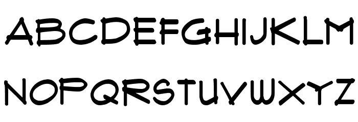 Flux Architect Font LOWERCASE