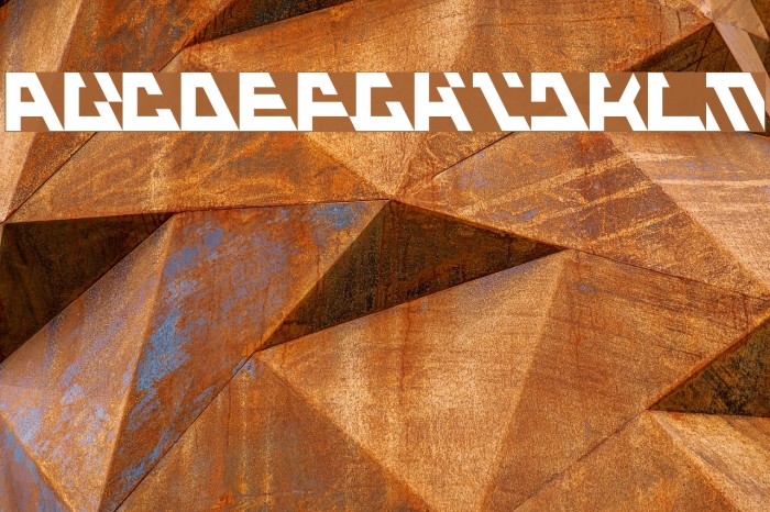 Fluxious Advance Bold Font examples