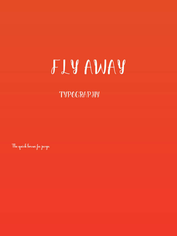 Fly Away Poster