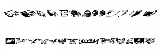 Fly Eagles Fly Caratteri MINUSCOLO