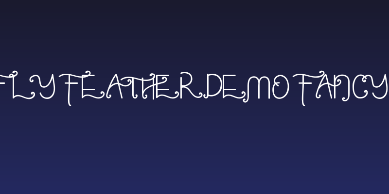 Fly Featherdemo Fancy Social Header