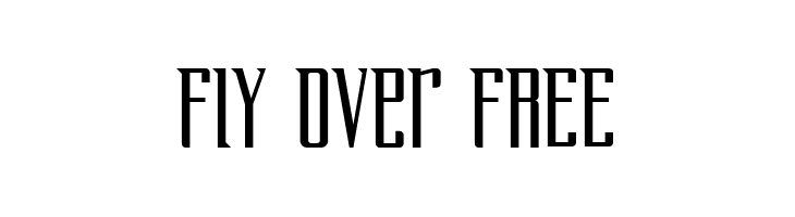 Fly Over FREE  नि: शुल्क फ़ॉन्ट्स डाउनलोड