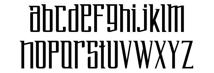 Fly Over FREE Font LOWERCASE