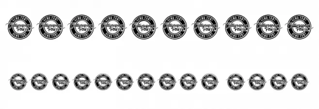 Fly Together Demo Font Alte caractere