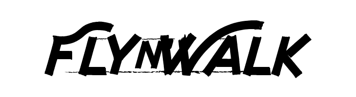 Fly n Walk   Frei Schriftart Herunterladen