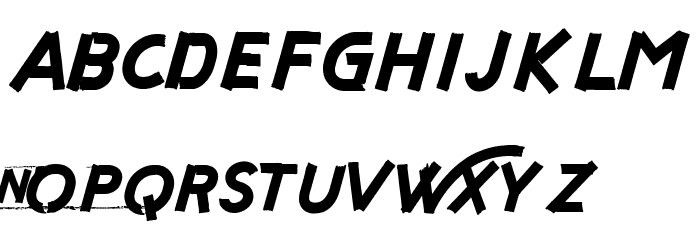 Fly n Walk Font LOWERCASE
