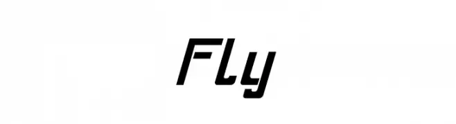 Fly  フリーフォントのダウンロード