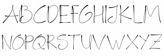 FlyHighDemo Schriftart Groß