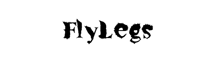 FlyLegs  フリーフォントのダウンロード