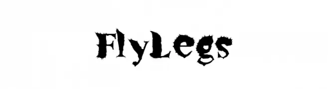 FlyLegs  フリーフォントのダウンロード
