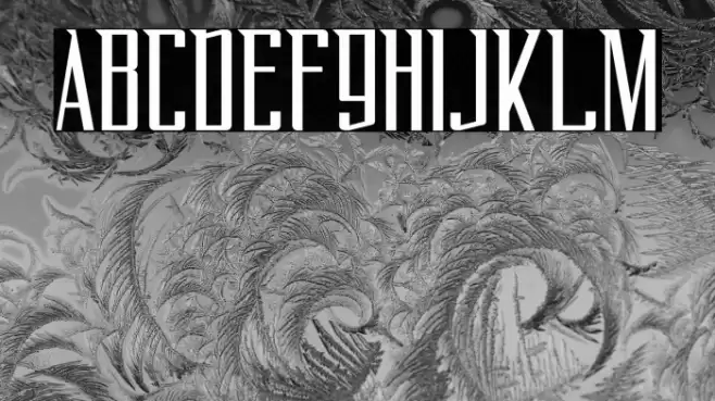 FlyOverFREE Font examples