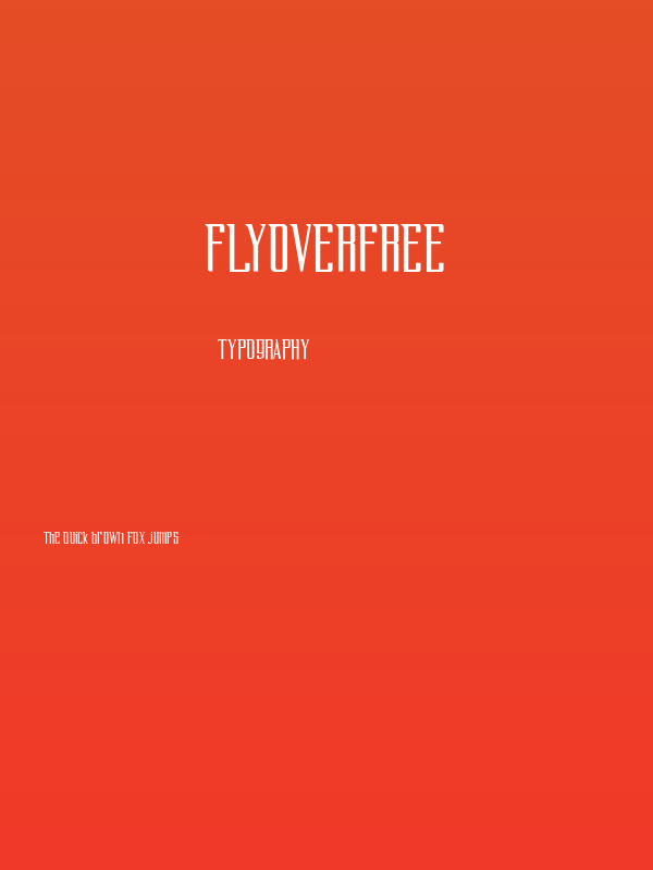 FlyOverFREE Poster