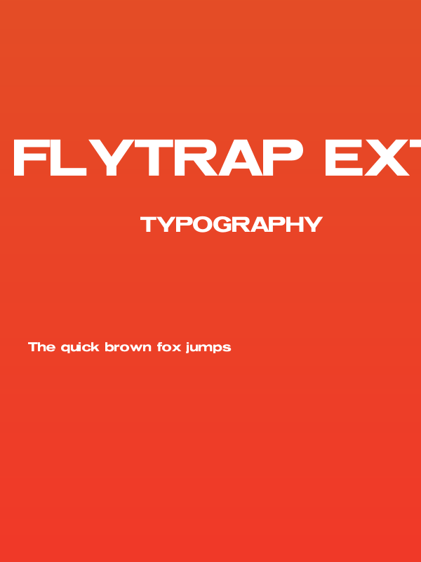 FlyTrap Extended Poster