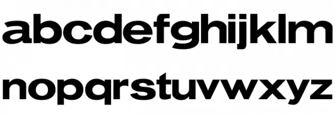 FlyTrap Extended 字体 小写