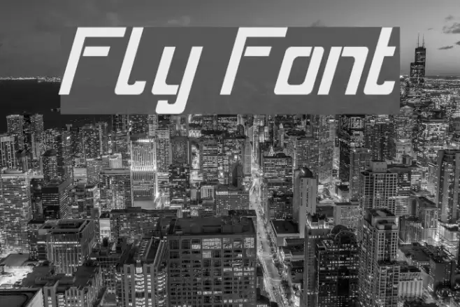 Fly Font examples