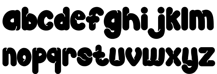 Flyas Smeling Font LOWERCASE