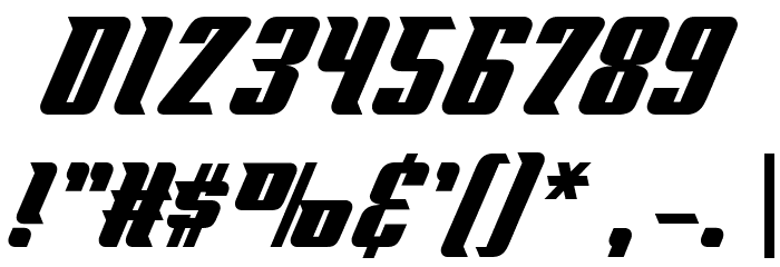 FlyboyBB Font OTHER CHARS