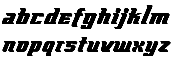 FlyboyBB Font LOWERCASE