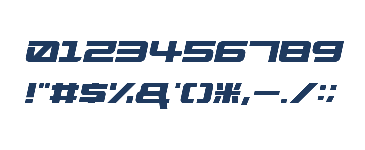 FlyermixOblique Other Characters