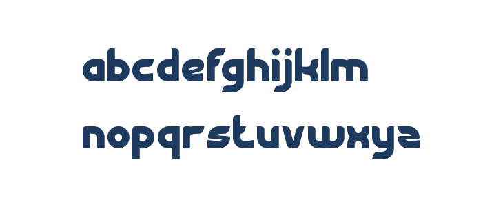 Flying Bird Lowercase