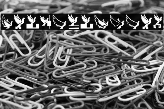 Flying Birds Regular Font examples