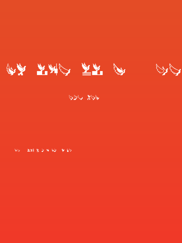 Flying Birds Regular Poster