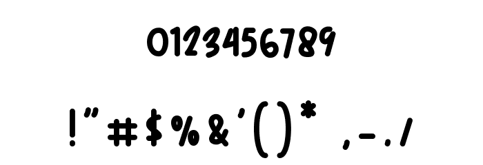 Flying Birds Schriftart Anderer Schreiben