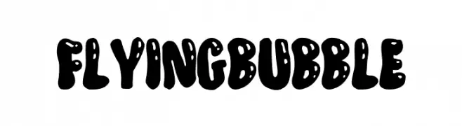 Flying Bubble  Descarca Fonturi Gratis