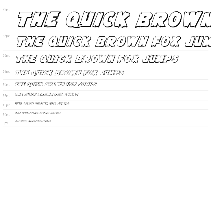 Flying Leatherneck 3D Waterfall