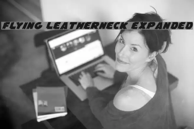 Flying Leatherneck Expanded Font examples