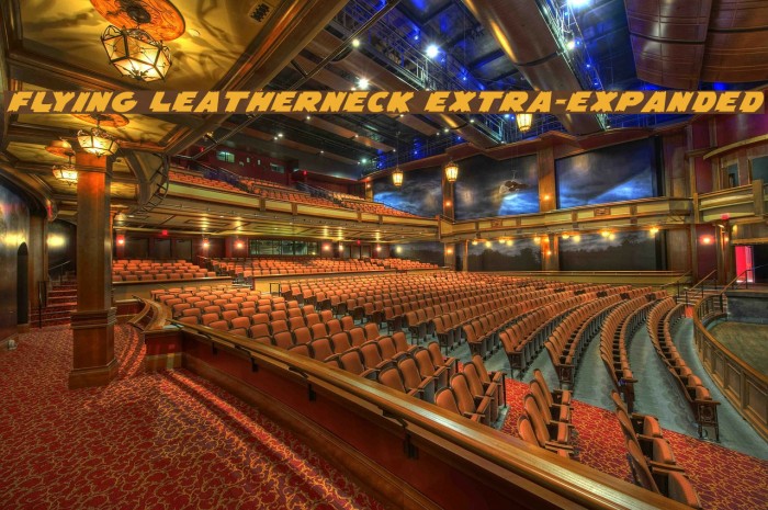 Flying Leatherneck Extra-expanded Font examples