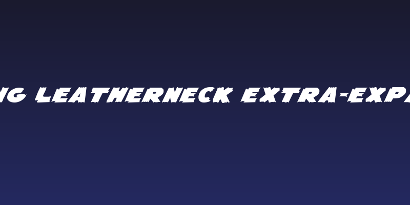 Flying Leatherneck Extra-expanded Social Header