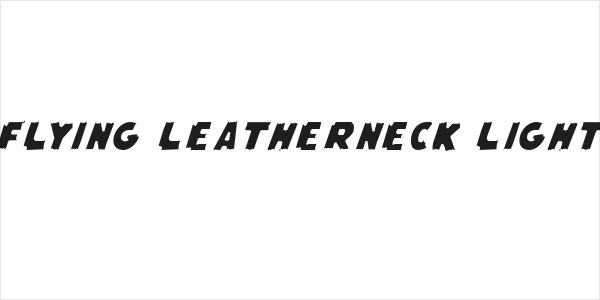 Flying Leatherneck Light Logo