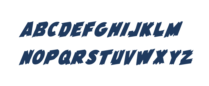 Flying Leatherneck Rotalic Lowercase