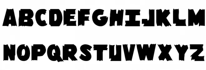 Flying Leatherneck Straight Fuentes MAYÚSCULAS