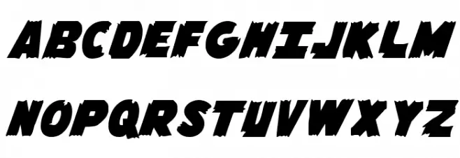 Flying Leatherneck Шрифта ВЕРХНИЙ