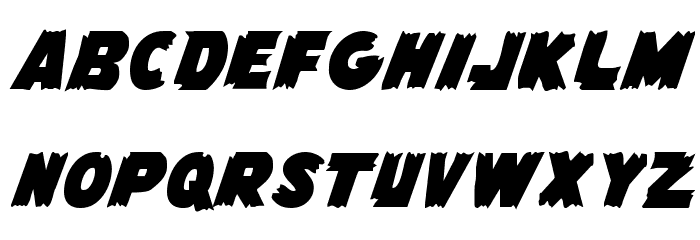 Flying Leatherneck Font LOWERCASE