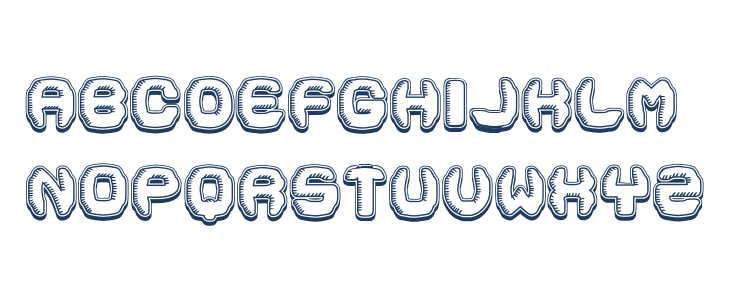 Flying Saucer Regular Lowercase