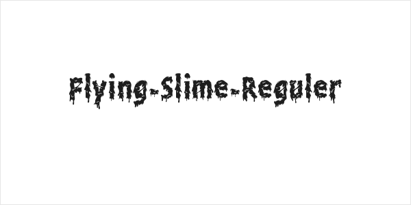 Flying-Slime-Reguler Logo