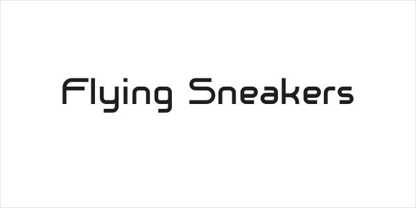 Flying Sneakers Logo