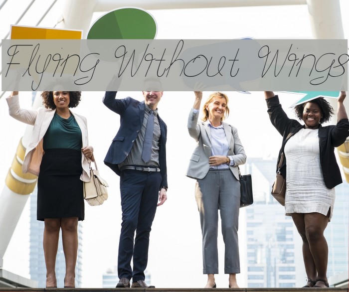 Flying Without Wings フォント examples