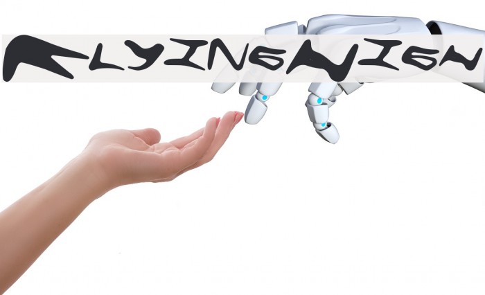 FlyingHigh Font examples
