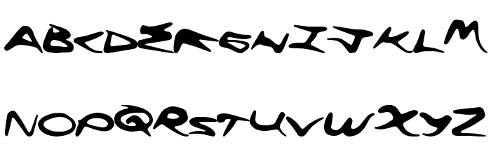 FlyingHigh Font LOWERCASE