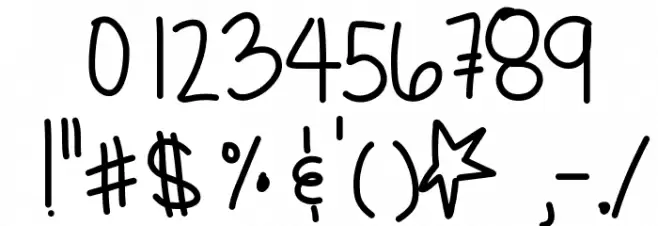 Flyknit Font Alte caractere