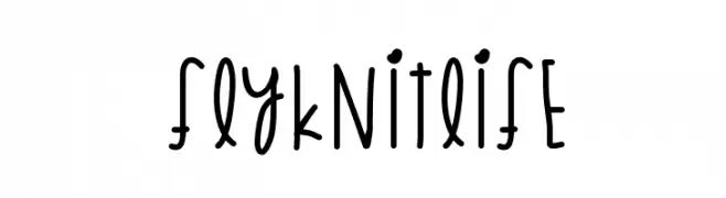 FlyknitLife  免费字体下载