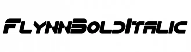 Flynn Bold Italic  les polices de caractères gratuit tlcharger