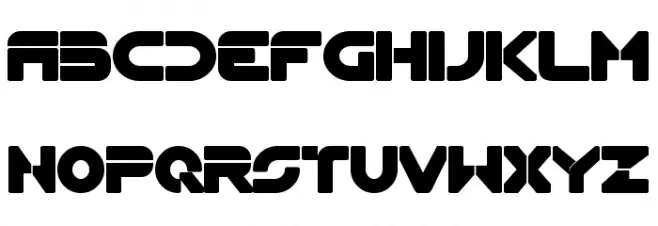 Flynn Bold Schriftart Groß