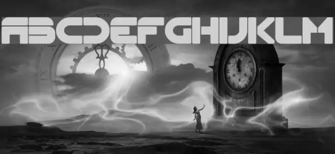 Flynn Bold Font examples