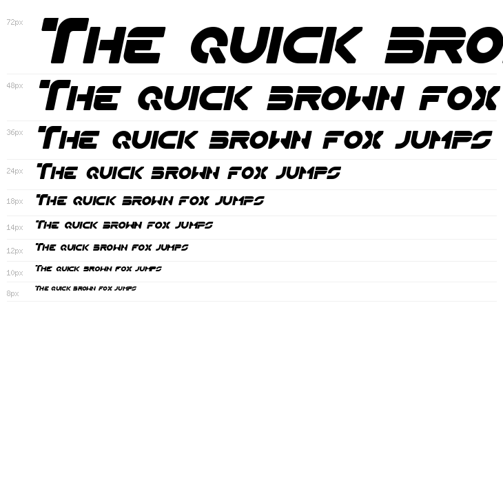 Flynn Italic Waterfall